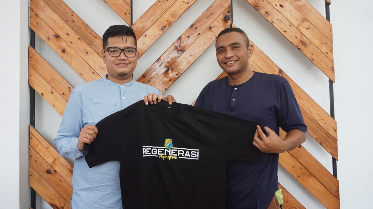 Ketua Umum Persip, M. Ridzky Aweidya & Coach Bagus Pramono