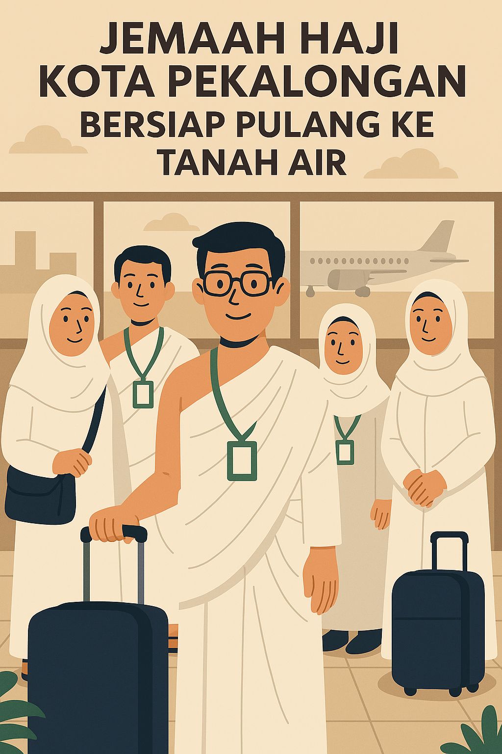 Jemaah Haji Kota Pekalongan Bersiap Pulang ke Tanah Air