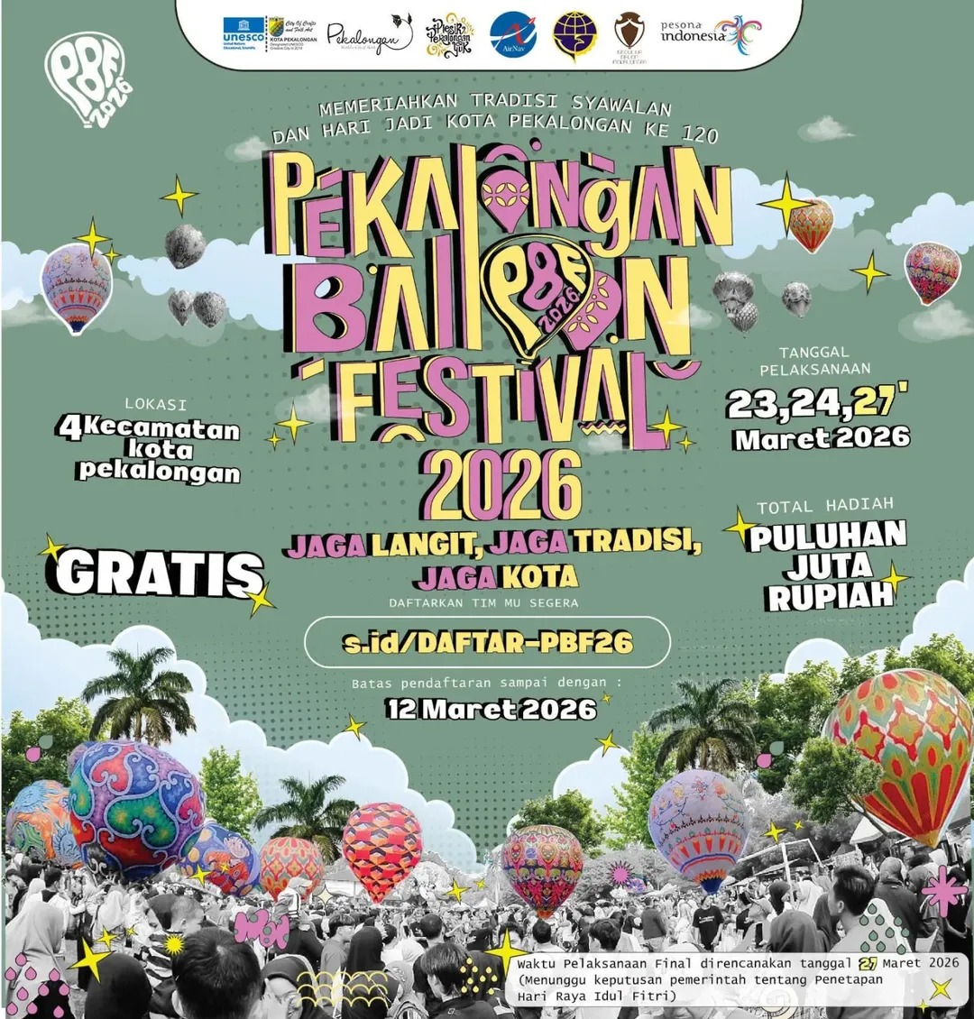 Pekalongan Ballon Festival 2026 Pekalongan Ballon Festival 2026