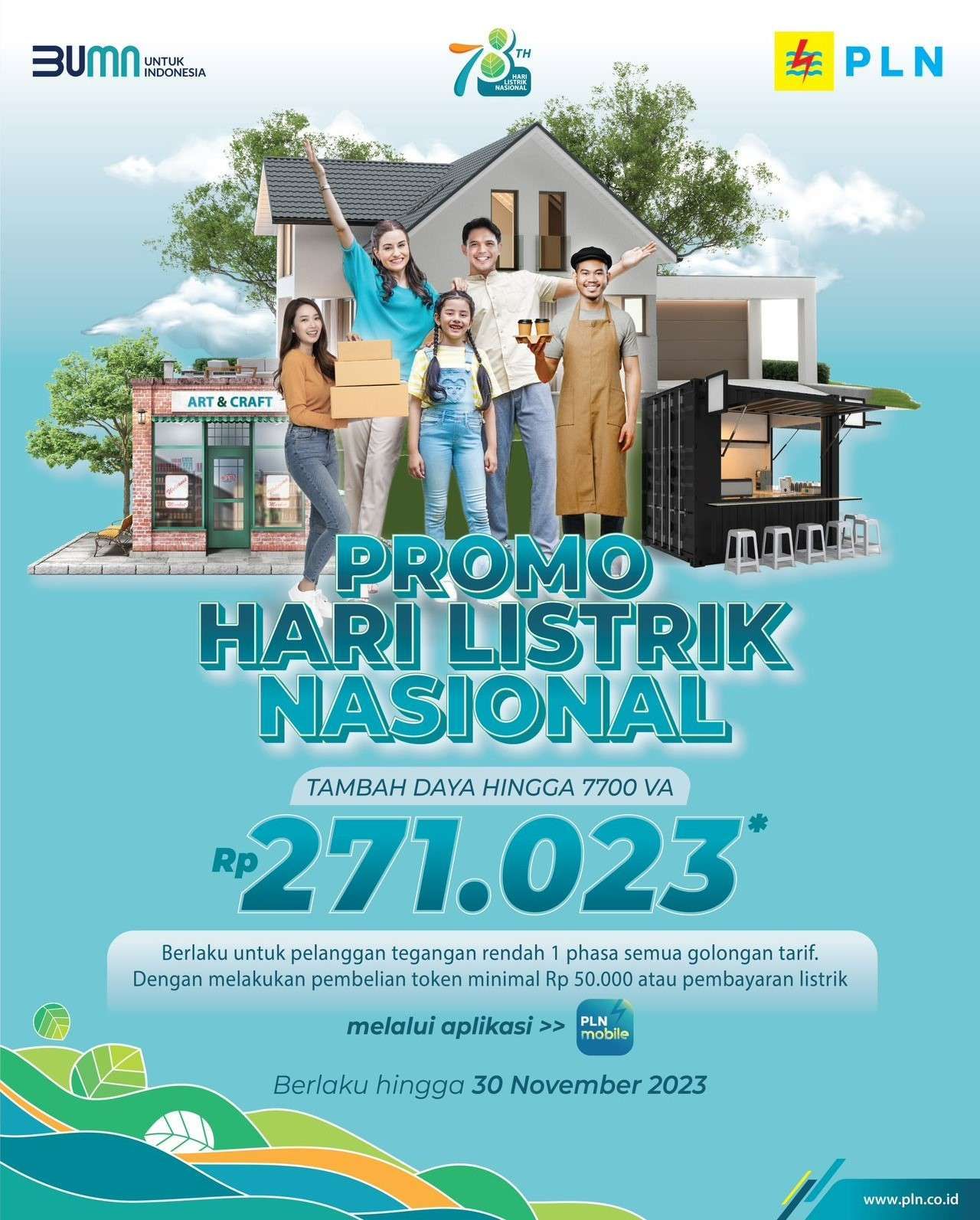 Promo Hari Listrik Nasional Promo Hari Listrik Nasional