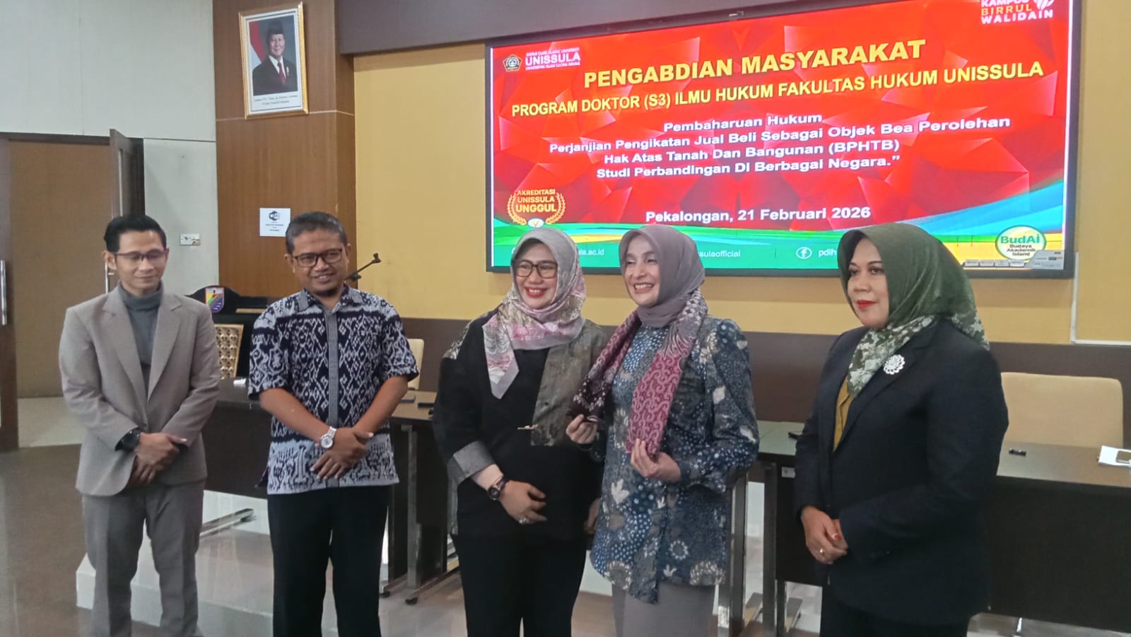 Kota Pekalongan Jadi Pusat Kajian Hukum Internasional