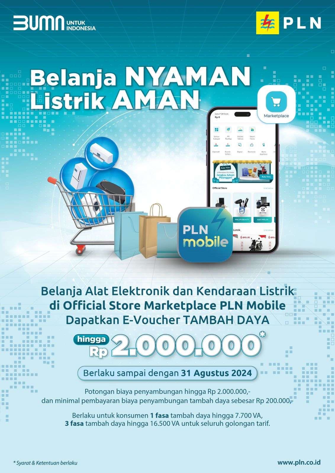 Belanja NYAMAN Listrik AMAN