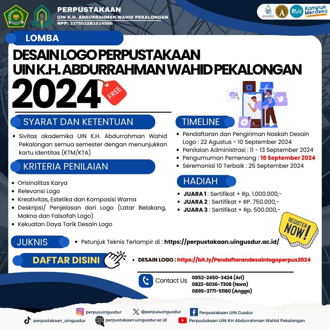 Lomba Desain Logo Perpustakaan
