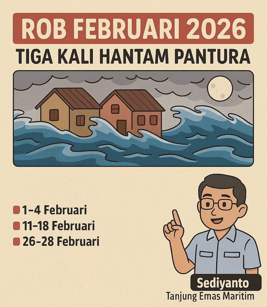 Rob Februari 2026 Tiga Kali Hantam Pantura
