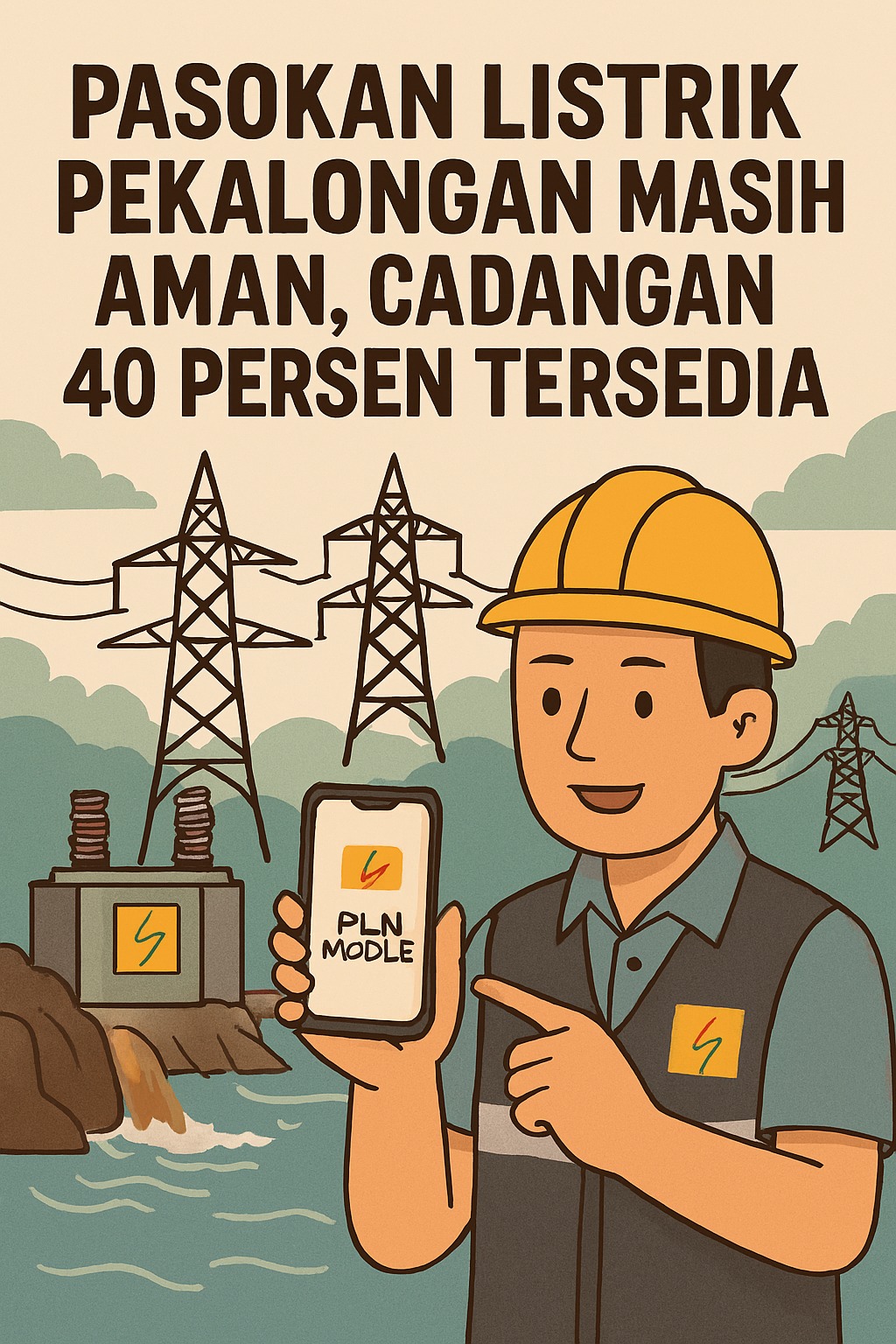 Pasokan Listrik Pekalongan Masih Aman