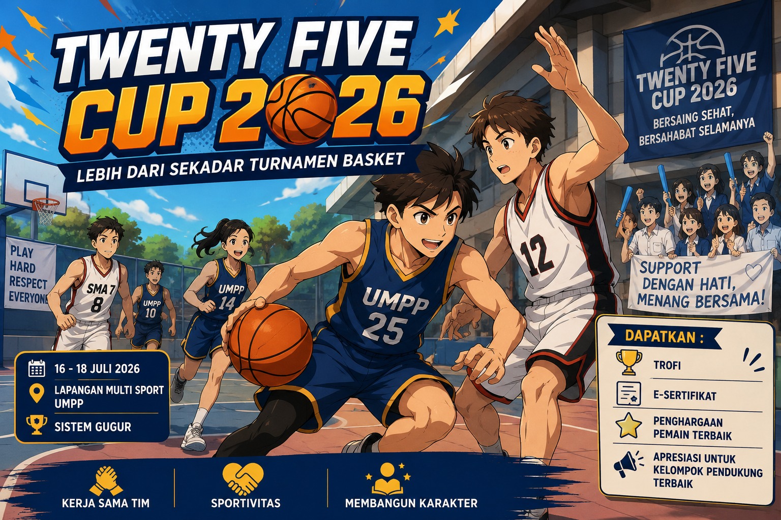 Twenty Five Cup 2026, Lebih dari Sekadar Turnamen Basket Twenty Five Cup 2026, Lebih dari Sekadar Turnamen Basket
