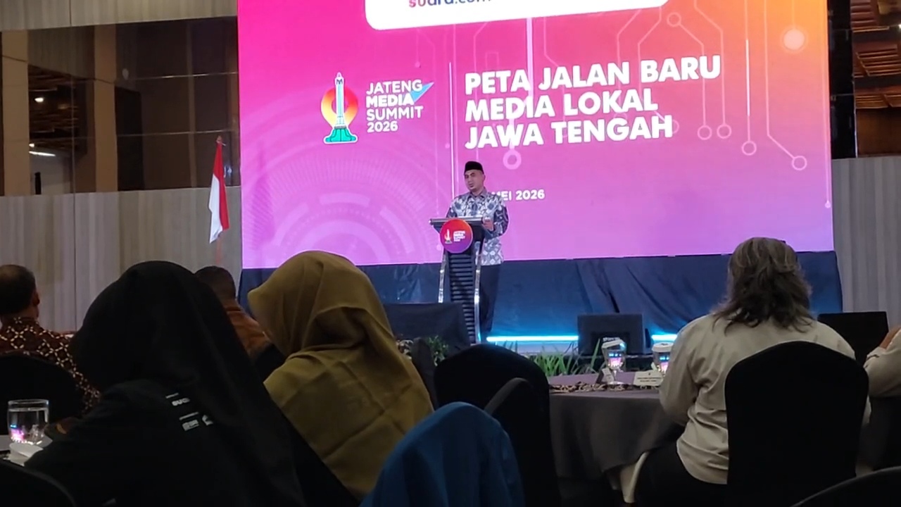 Jateng Media Summit 2026 di Ballroom Hotel Khas Semarang, 21 Mei 2026 Jateng Media Summit 2026 di Ballroom Hotel Khas Semarang, 21 Mei 2026