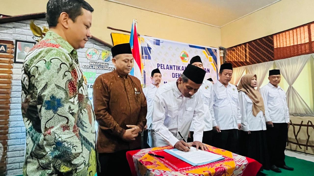 Pelantikan Pengurus Dekopinda Kota Pekalongan Masa Bakti 2026&ndash;2030