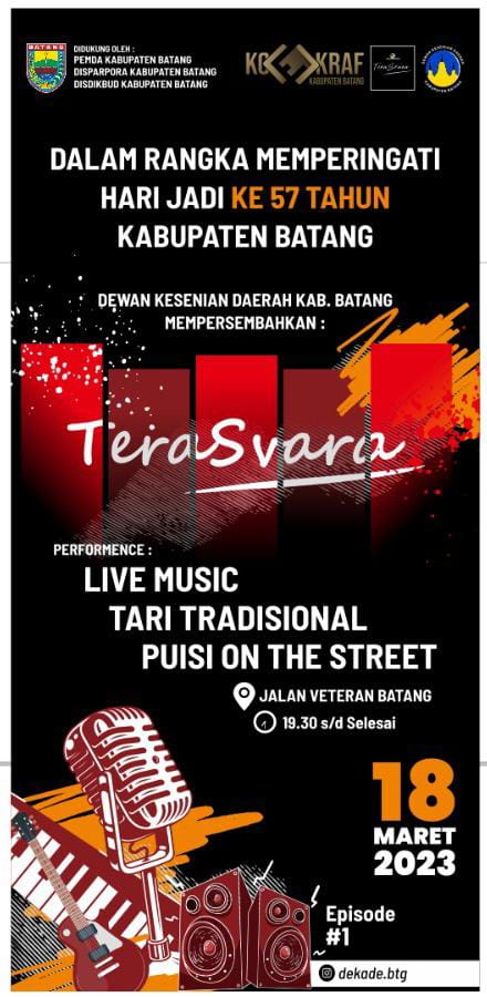 Dewan Kesenian Batang Gelar Tera Svara