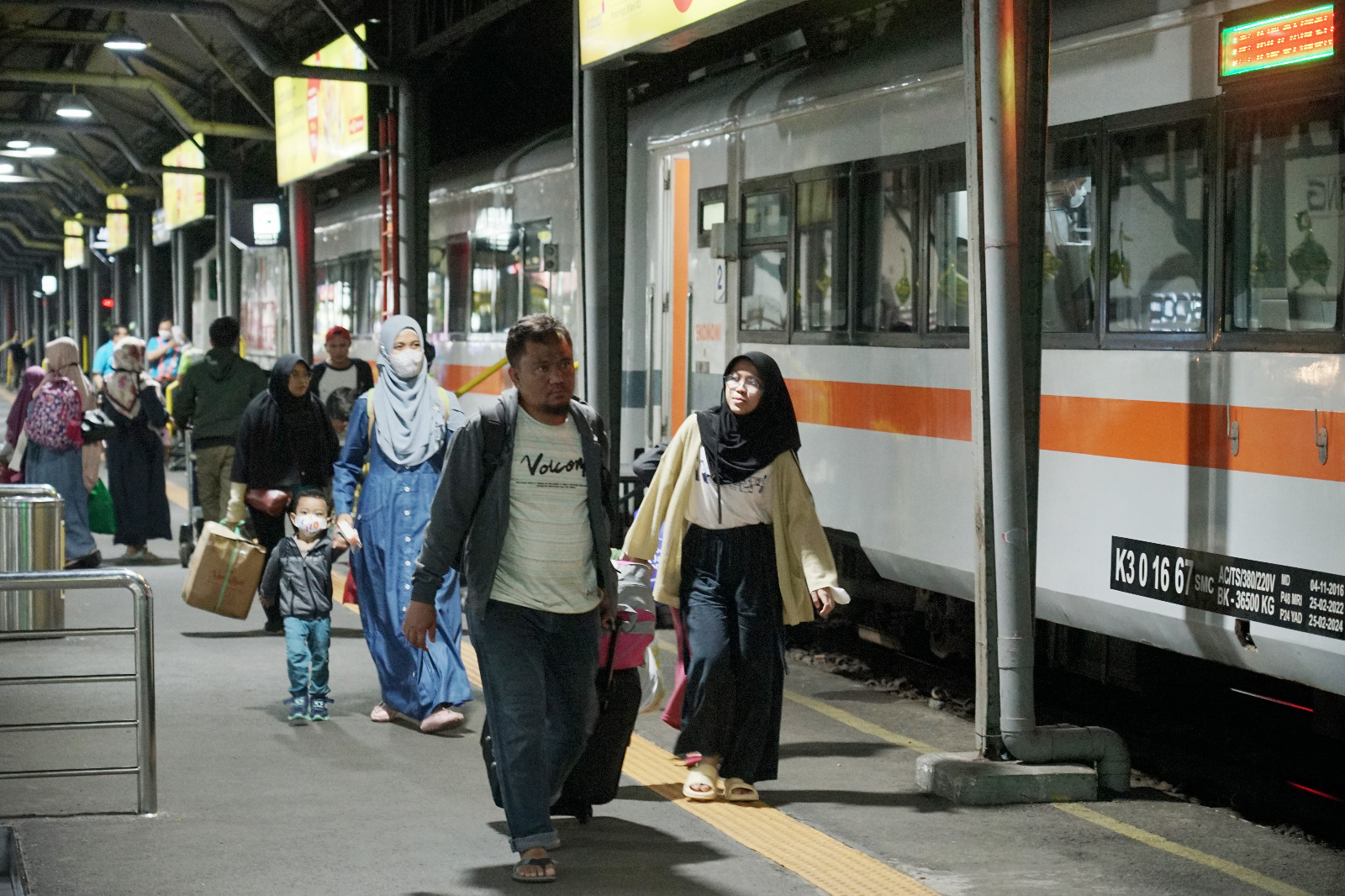 Volume Penumpang Stasiun Pekalongan Selama Lebaran Capai 45 Ribuan Orang