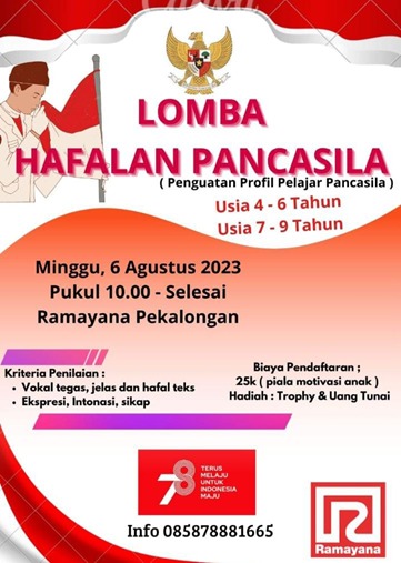 Lomba Hafalan Pancasila