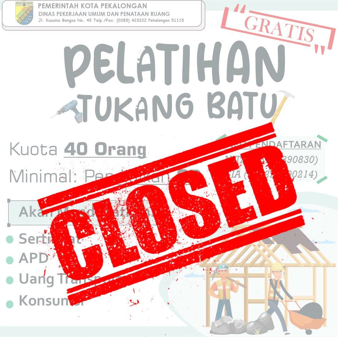 Pelatihan Tukang Batu