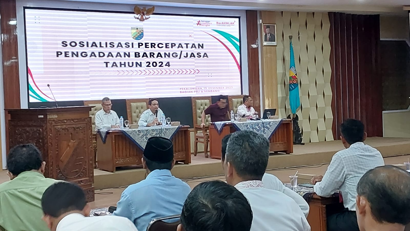 Sosialisasi Percepatan dan Pengadaan Barang/Jasa 2024