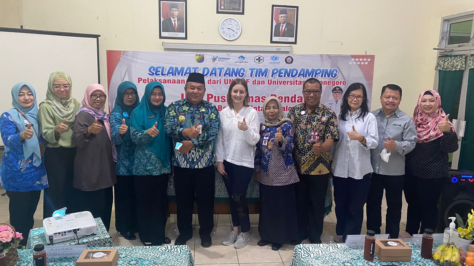 Perwakilan UNICEF Tinjau Pelaksanaan BIAN di Kota Pekalongan