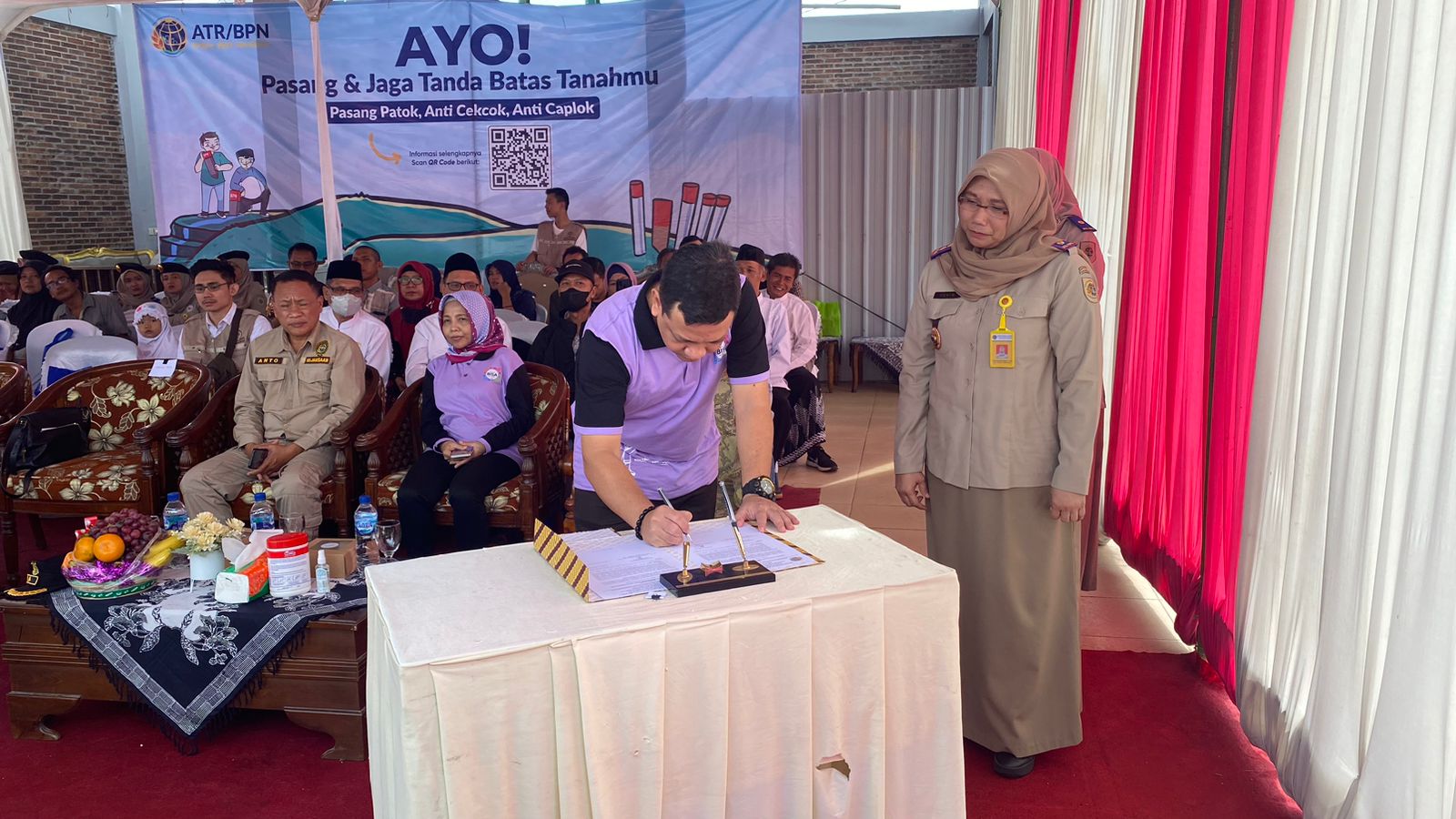 BPN Kota Pekalongan Sukseskan Gema Patas Serentak