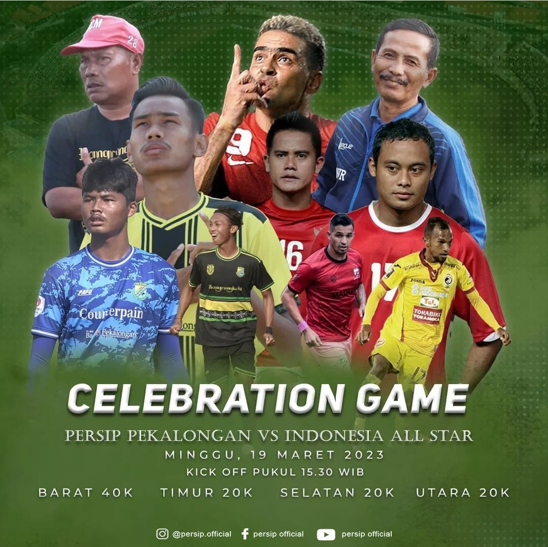 Celebration Match, Persip Lawan Eks Timnas Indonesia