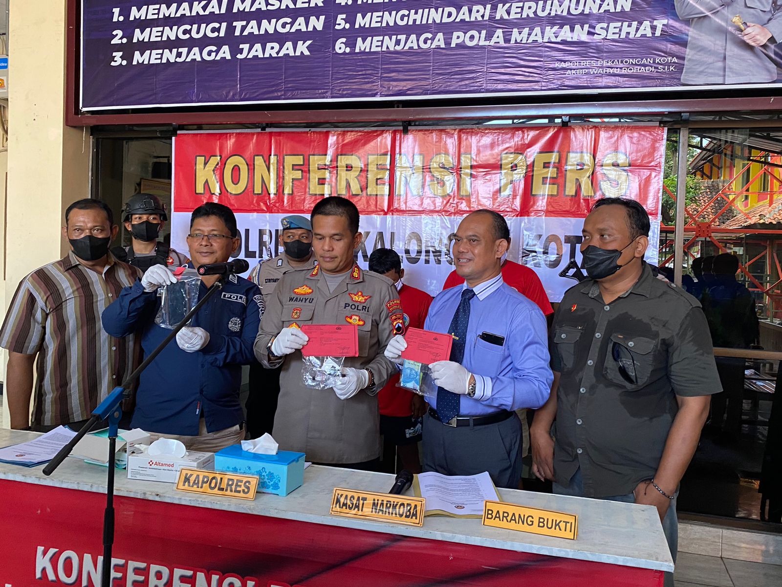 Dua Pengedar Asal Tegal Ditangkap, BB Sabu Seberat 7,7 Gram