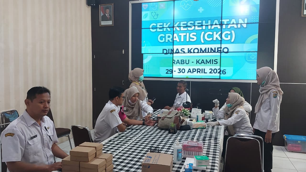 ASN di Dinkominfo Kota Pekalongan Jalani Skrining Tes