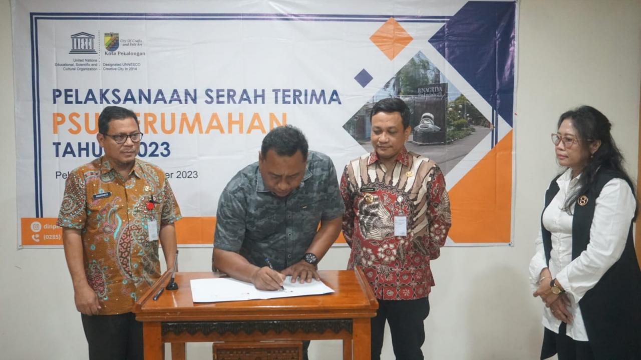Aset Pemkot Bertambah, Layanan Warga Diperkuat Lewat Penyerahan PSU Perumahan