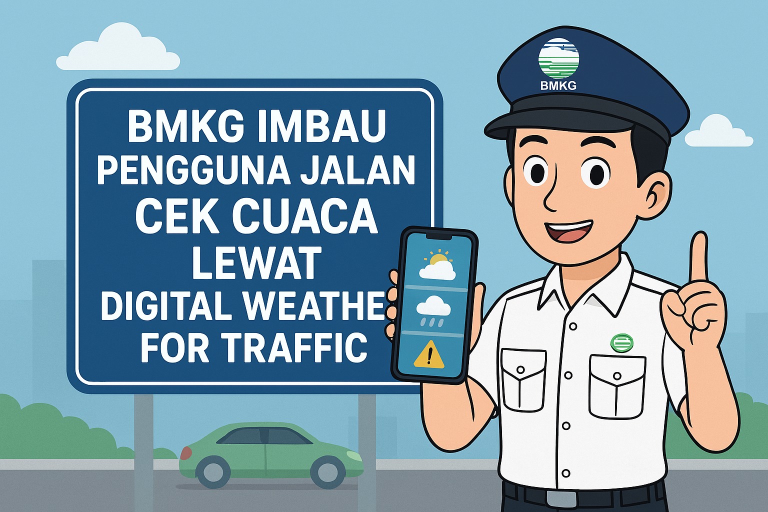 BMKG Imbau Pengguna Jalan Cek Cuaca Lewat DWT BMKG Imbau Pengguna Jalan Cek Cuaca Lewat DWT