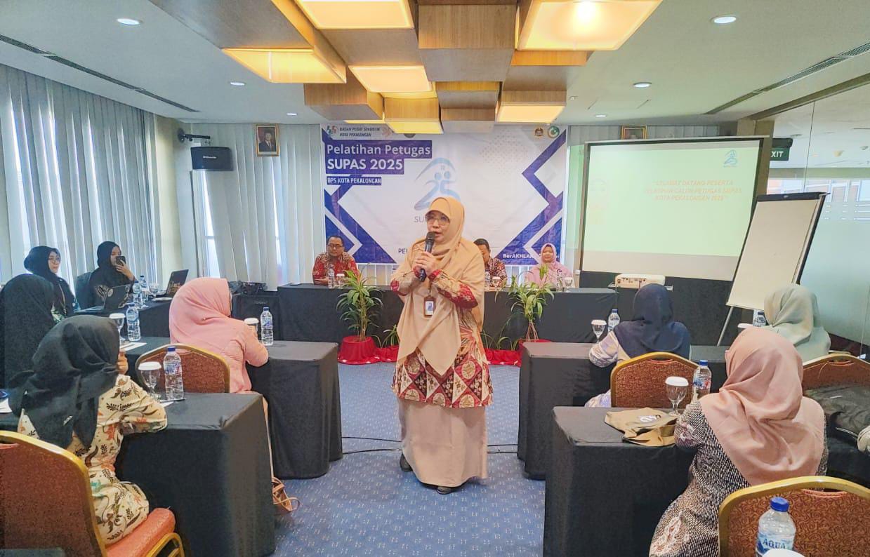BPS Latih Puluhan Petugas SUPAS 2025 BPS Latih Puluhan Petugas SUPAS 2025