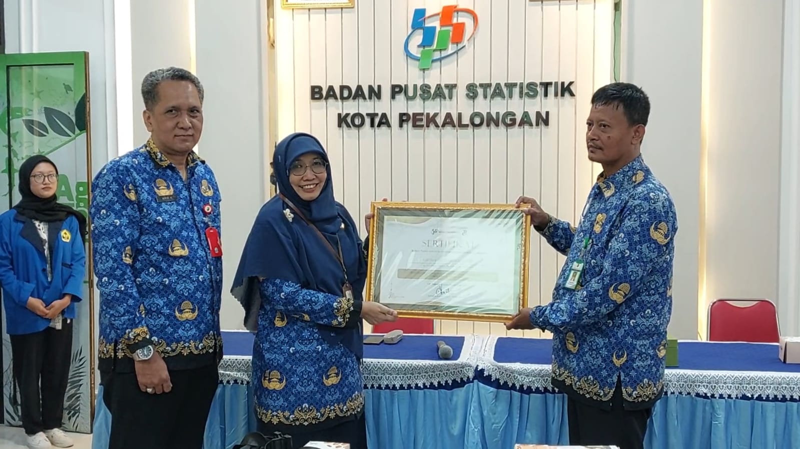 BPS Tetapkan Kelurahan Kuripan Yosorejo Jadi Kelurahan Cantik 2024