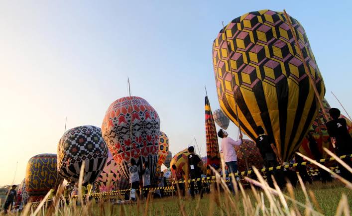 Babak Penyishan Festival Ballon Pekalongan di Gelar di 4 Lokasi