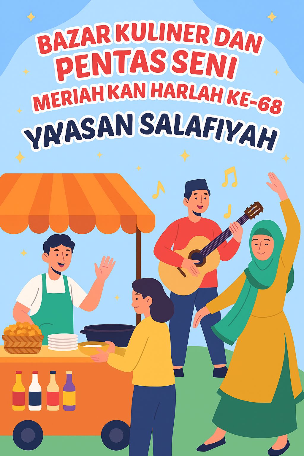 Bazar Kuliner dan Pentas Seni Meriahkan Harlah ke-68 Yayasan Salafiyah Bazar Kuliner dan Pentas Seni Meriahkan Harlah ke-68 Yayasan Salafiyah