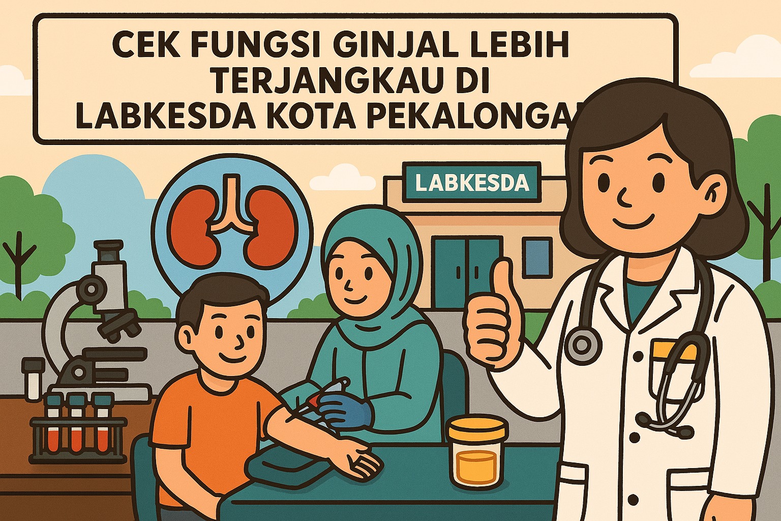 Cek Fungsi Ginjal Lebih Terjangkau di Labkesda Kota Pekalongan