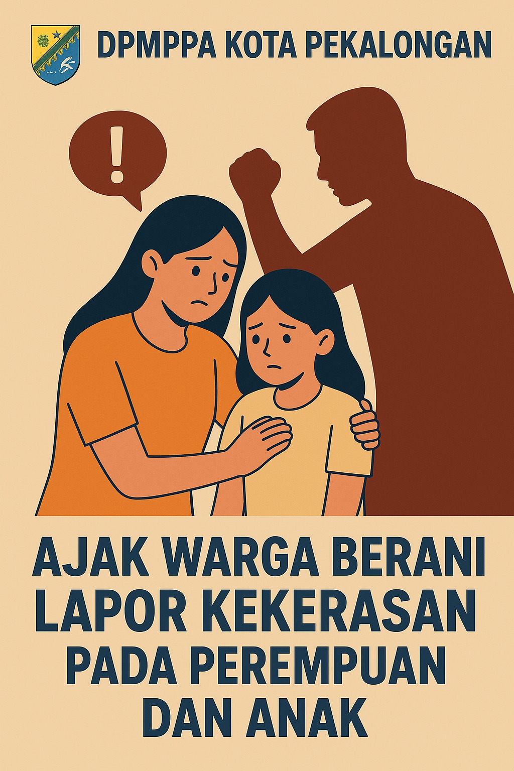 DPMPPA Kota Pekalongan Ajak Warga Berani Lapor Kekerasan