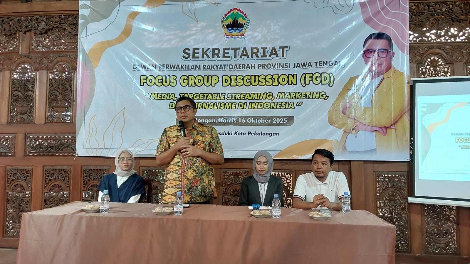DPRD Jateng Berkomitmen Transparansi Lewat FGD di Kota Batik