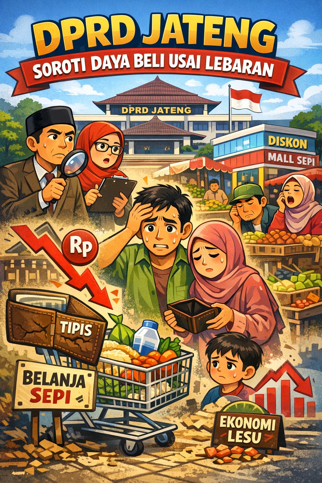 DPRD Jateng Soroti Daya Beli Usai Lebaran DPRD Jateng Soroti Daya Beli Usai Lebaran