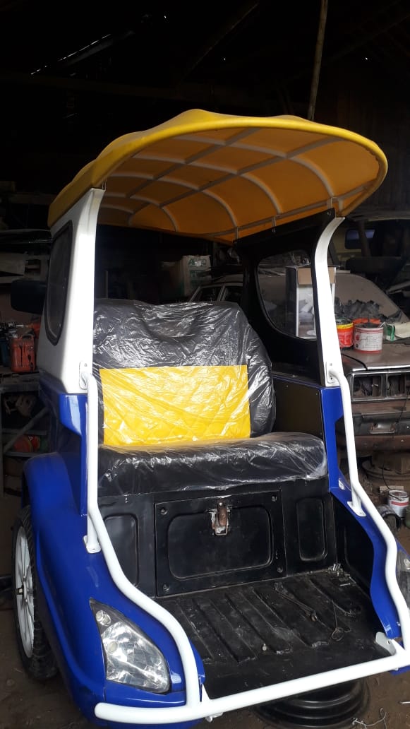 Dari Motor Jadul Jadi Bentor Unik Bernilai Seni Tinggi