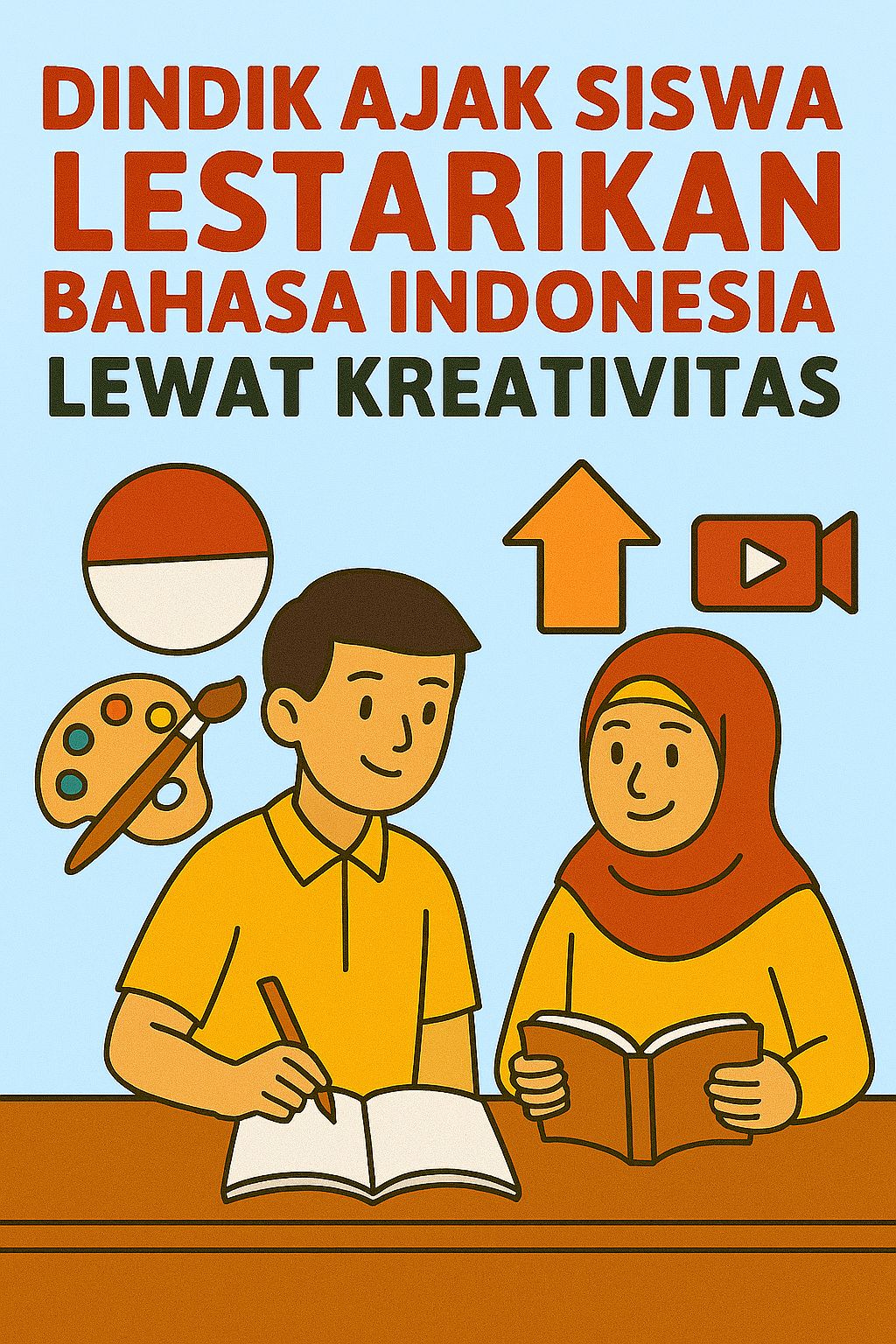 Dindik Ajak Siswa Lestarikan Bahasa Indonesia Lewat Kreativitas
