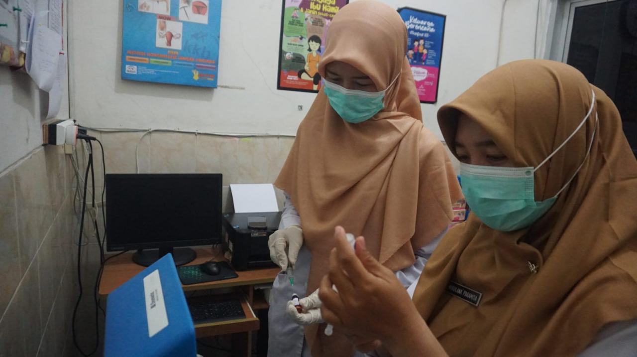 Dinkes Pekalongan Intensifkan Imunisasi Kejar Cegah Campak dan Rubella Dinkes Pekalongan Intensifkan Imunisasi Kejar Cegah Campak dan Rubella