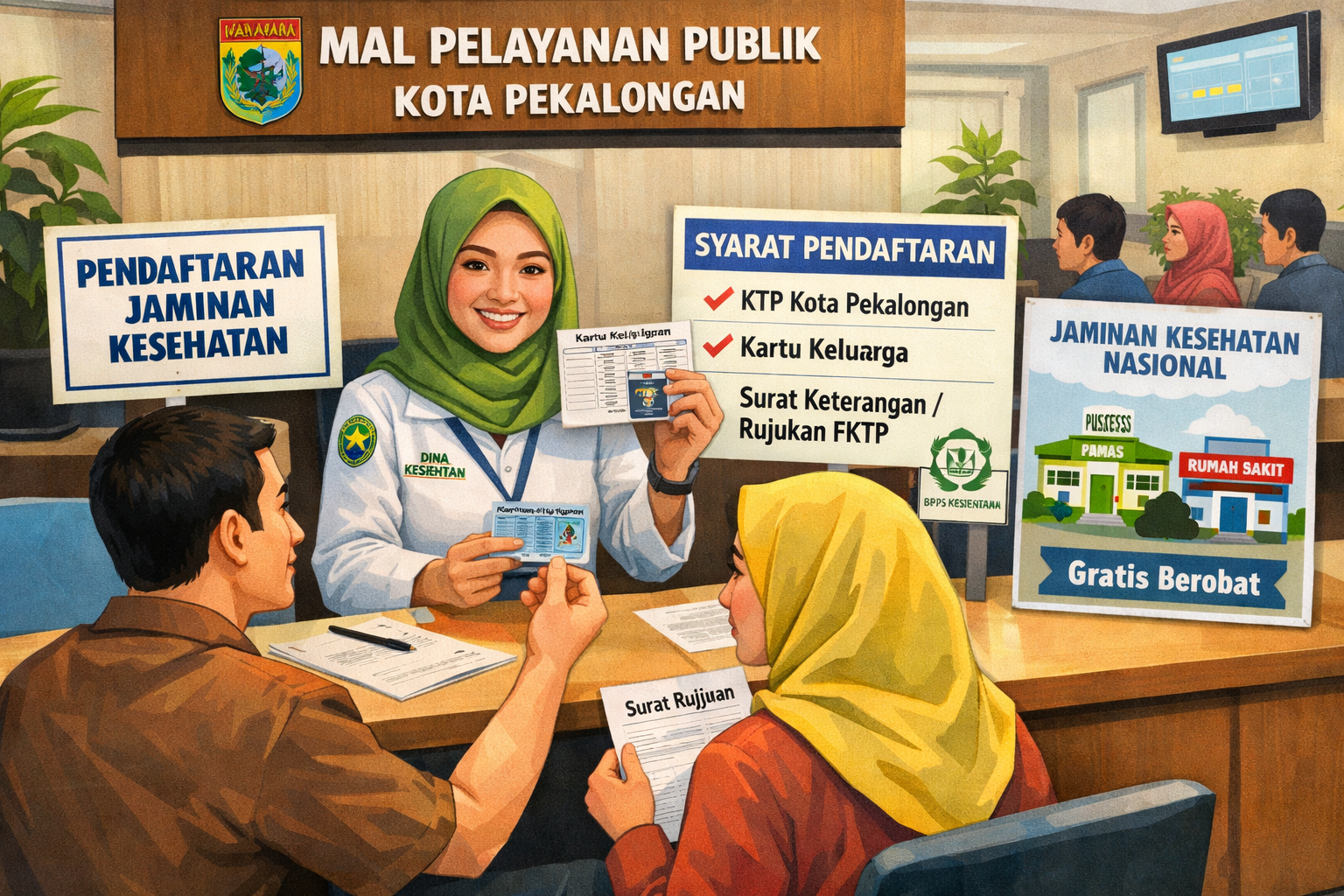 Dinkes Permudah Pendaftaran Jaminan Kesehatan Warga Kota Batik