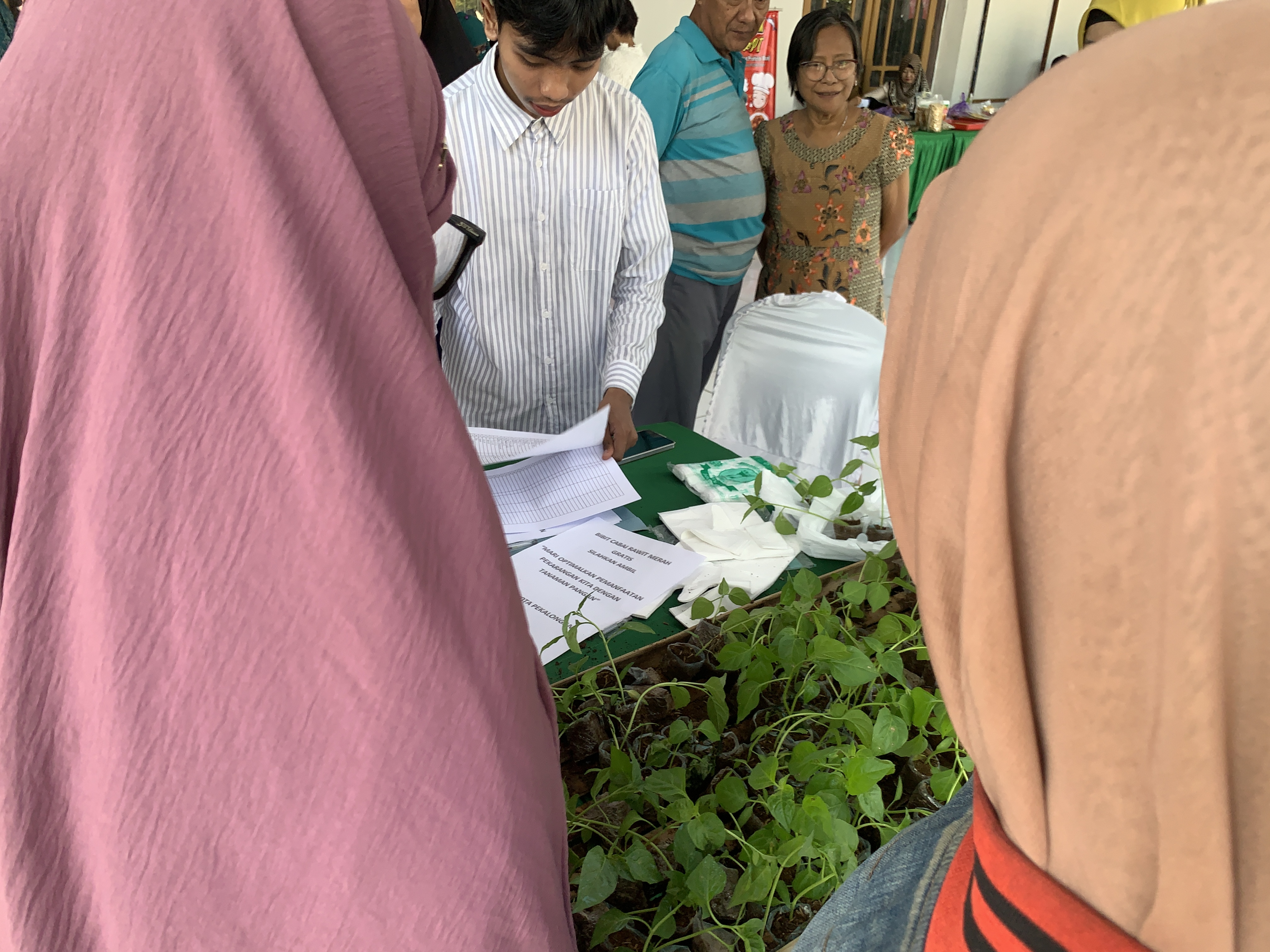 Dinperpa Bagikan Ratusan Bibit Gratis Bagi Warga Kota Pekalongan