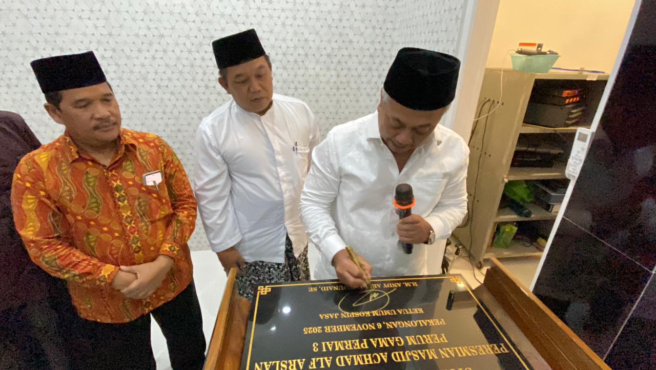 Dunia Usaha Dukung Pembangunan Spiritual Lewat Masjid Achmad Alf Arslan