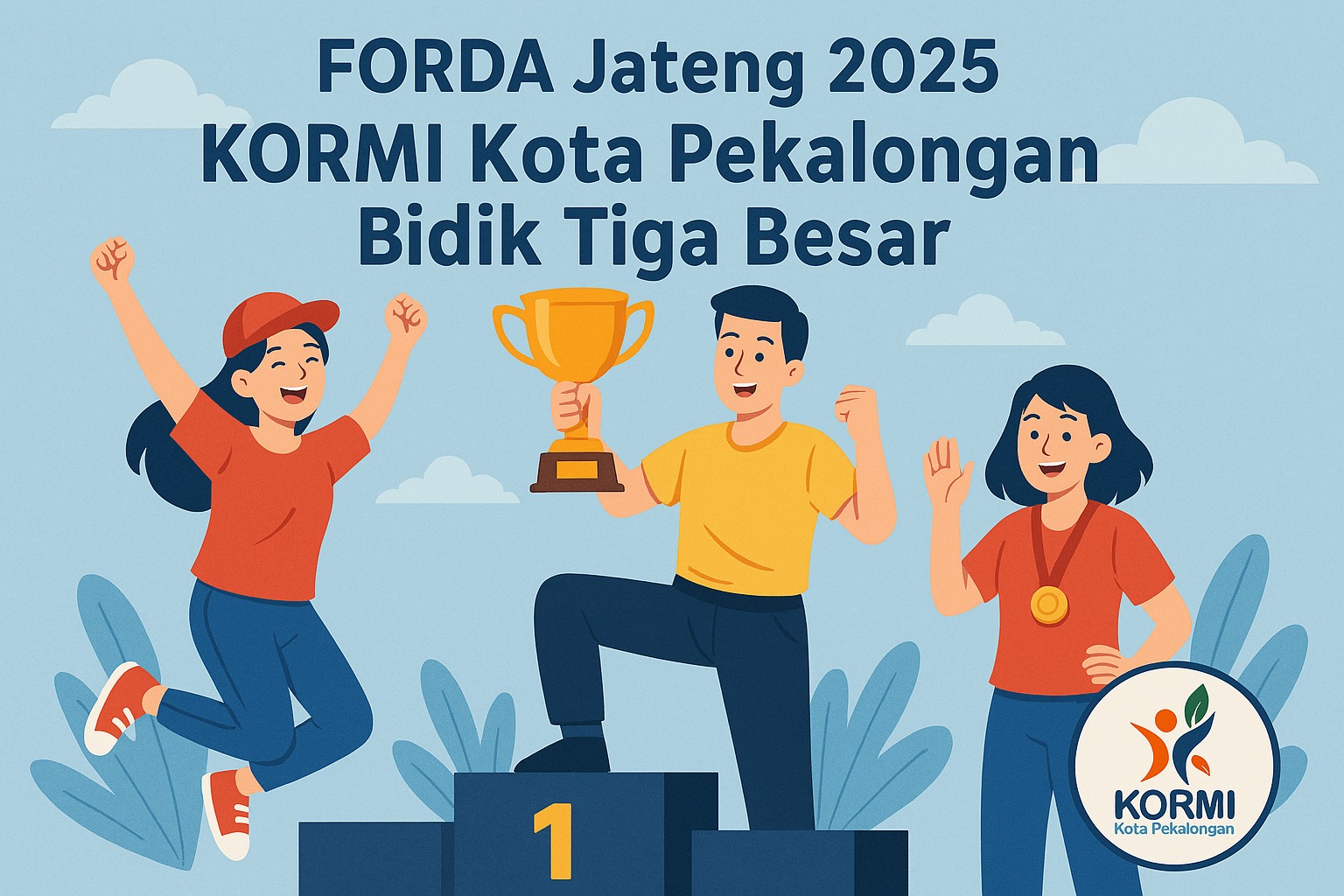 FORDA Jateng 2025, KORMI Kota Pekalongan Bidik Tiga Besar FORDA Jateng 2025, KORMI Kota Pekalongan Bidik Tiga Besar