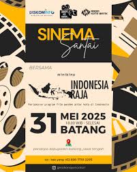 Gerakan Ayo Nonton Gelar Cinema Santai di Pendopo Batang