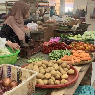 Harga Sayur Pasca-Lebaran Fluktuatif, Pasokan Dari Bandar Tersendat Harga Sayur Pasca-Lebaran Fluktuatif, Pasokan Dari Bandar Tersendat