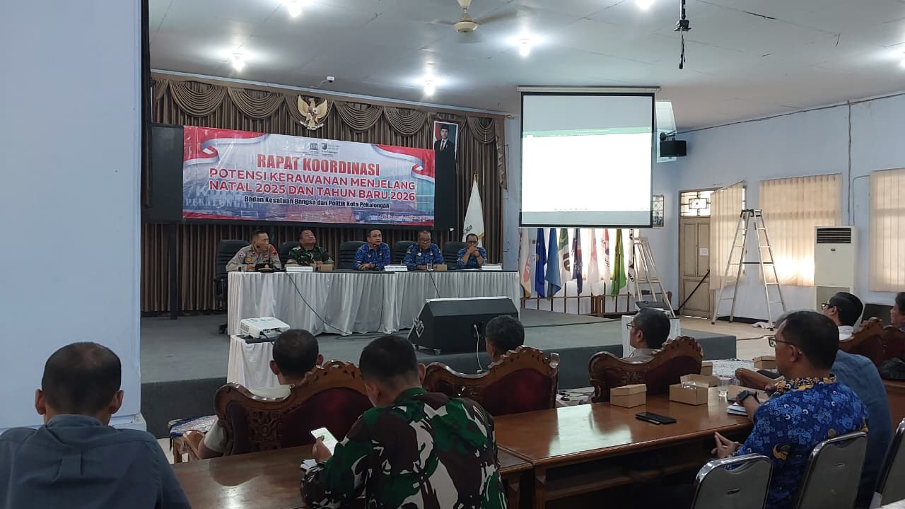 Jelang Nataru, Pemkot Pekalongan Tekankan Pencegahan Dini KerawananJelang Nataru, Pemkot Pekalongan Tekankan Pencegahan Dini Kerawanan