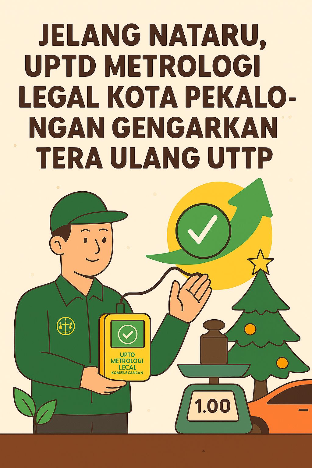 Jelang Nataru, UPTD Metrologi Legal Kota Pekalongan Gencarkan Tera Ulang UTTP Jelang Nataru, UPTD Metrologi Legal Kota Pekalongan Gencarkan Tera Ulang UTTP