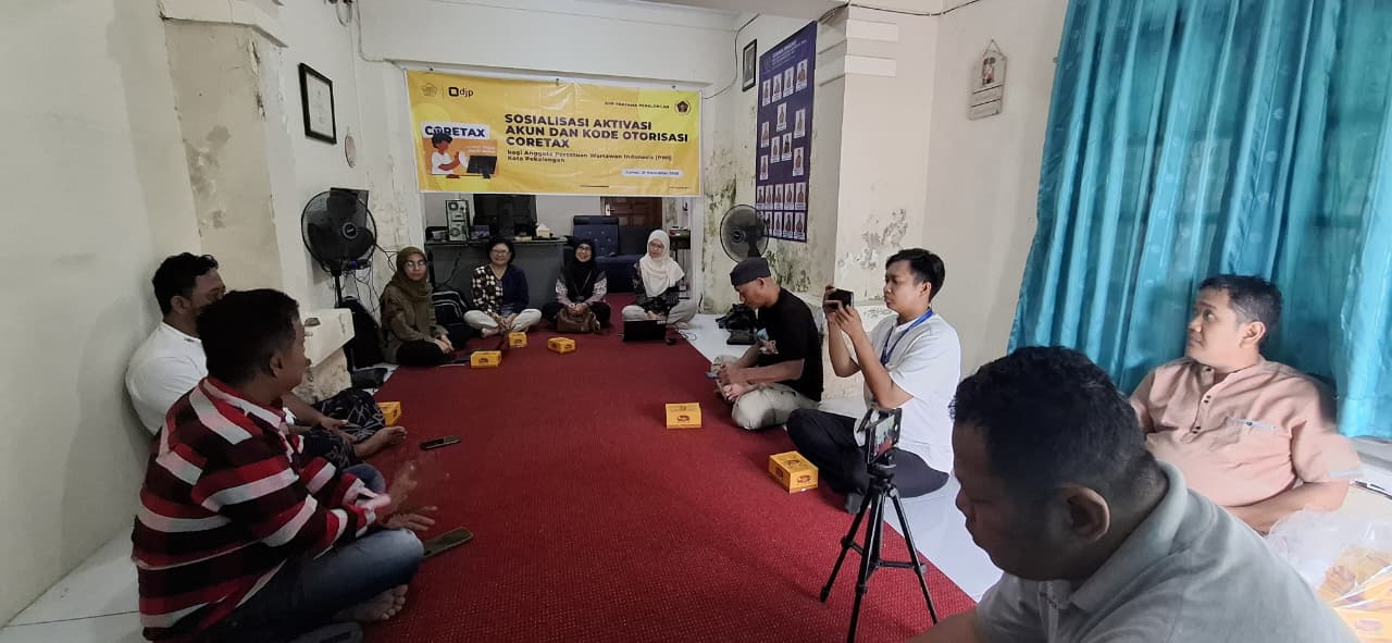 Jurnalis PWi Didorong Melek Pajak Digital Lewat Sosialisasi Coretax Jurnalis PWi Didorong Melek Pajak Digital Lewat Sosialisasi Coretax