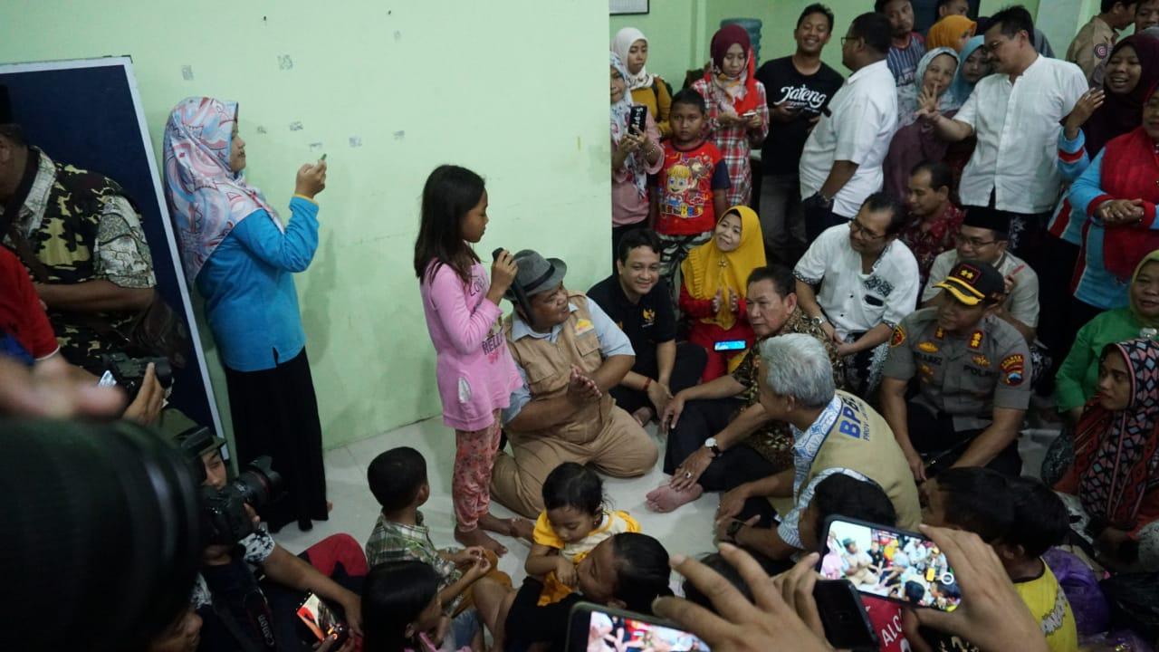 Karang Taruna Kota Pekalongan Fokus Pulihkan Psikologis Anak Pengungsi