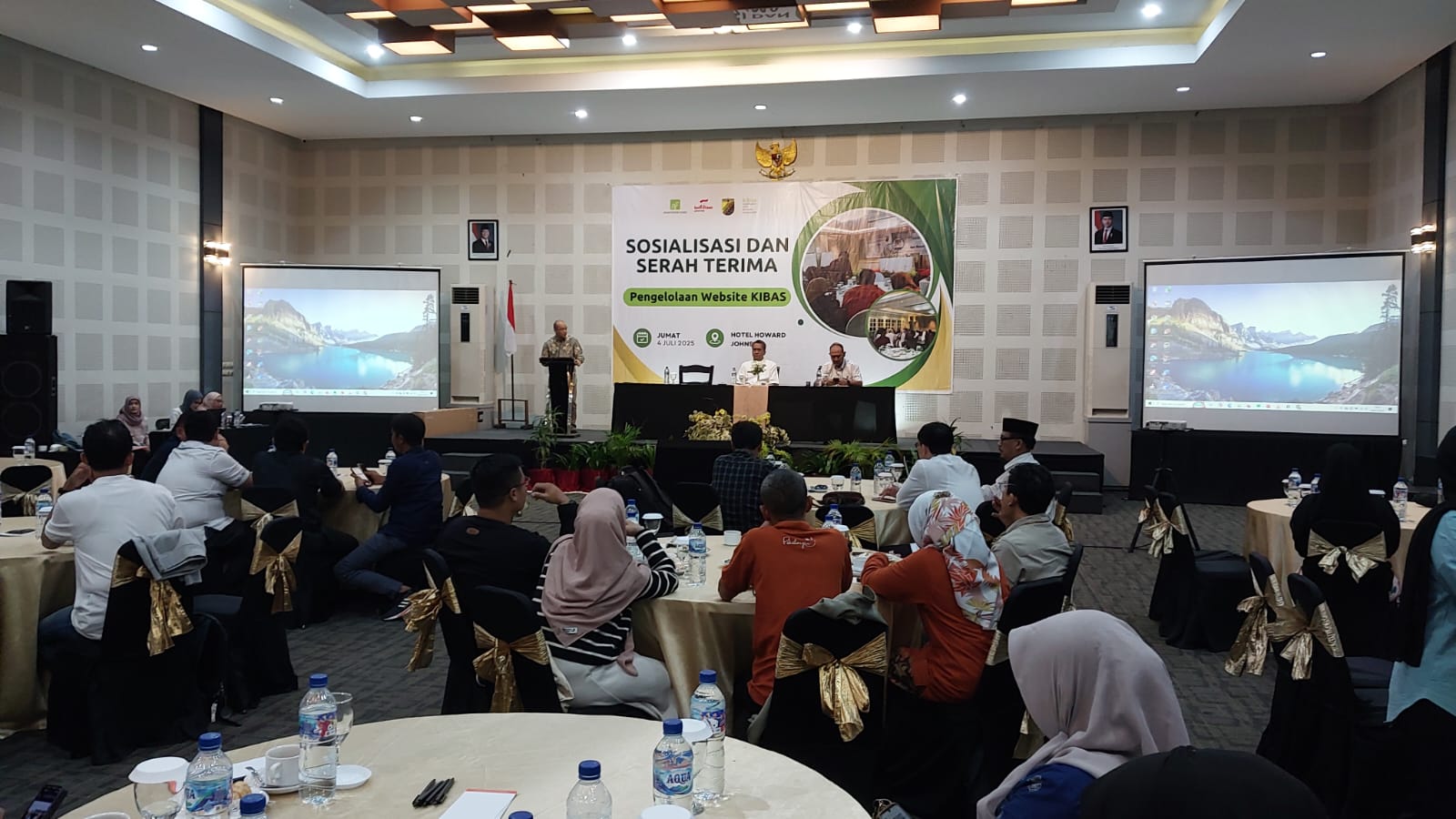 Kemitraan Serahkan Pengelolaan Website KIBAS kepada Dinkominfo