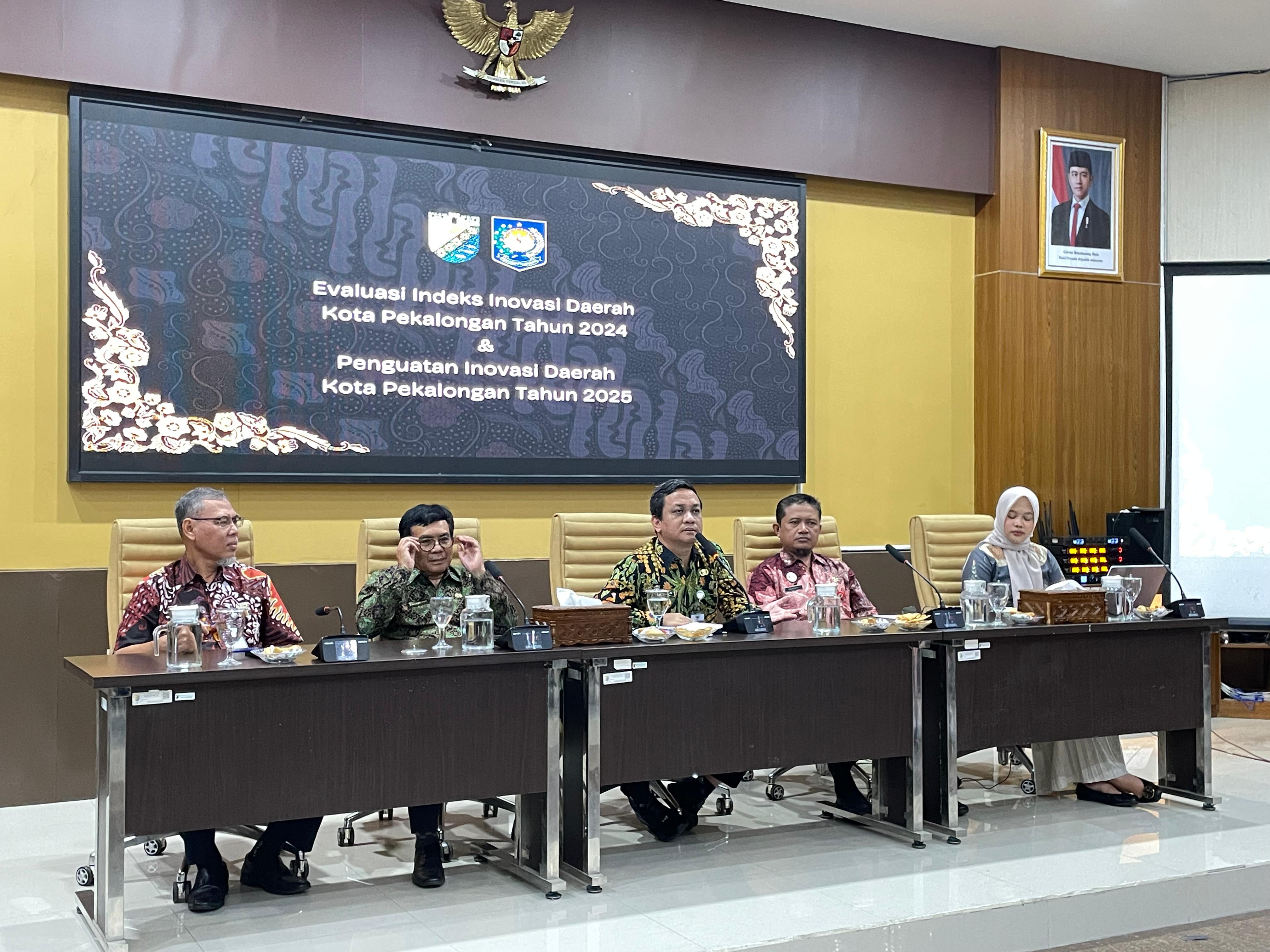 Kota Batik Perkuat Strategi Inovasi Daerah, Targetkan Menaikan Peringkat Nasional