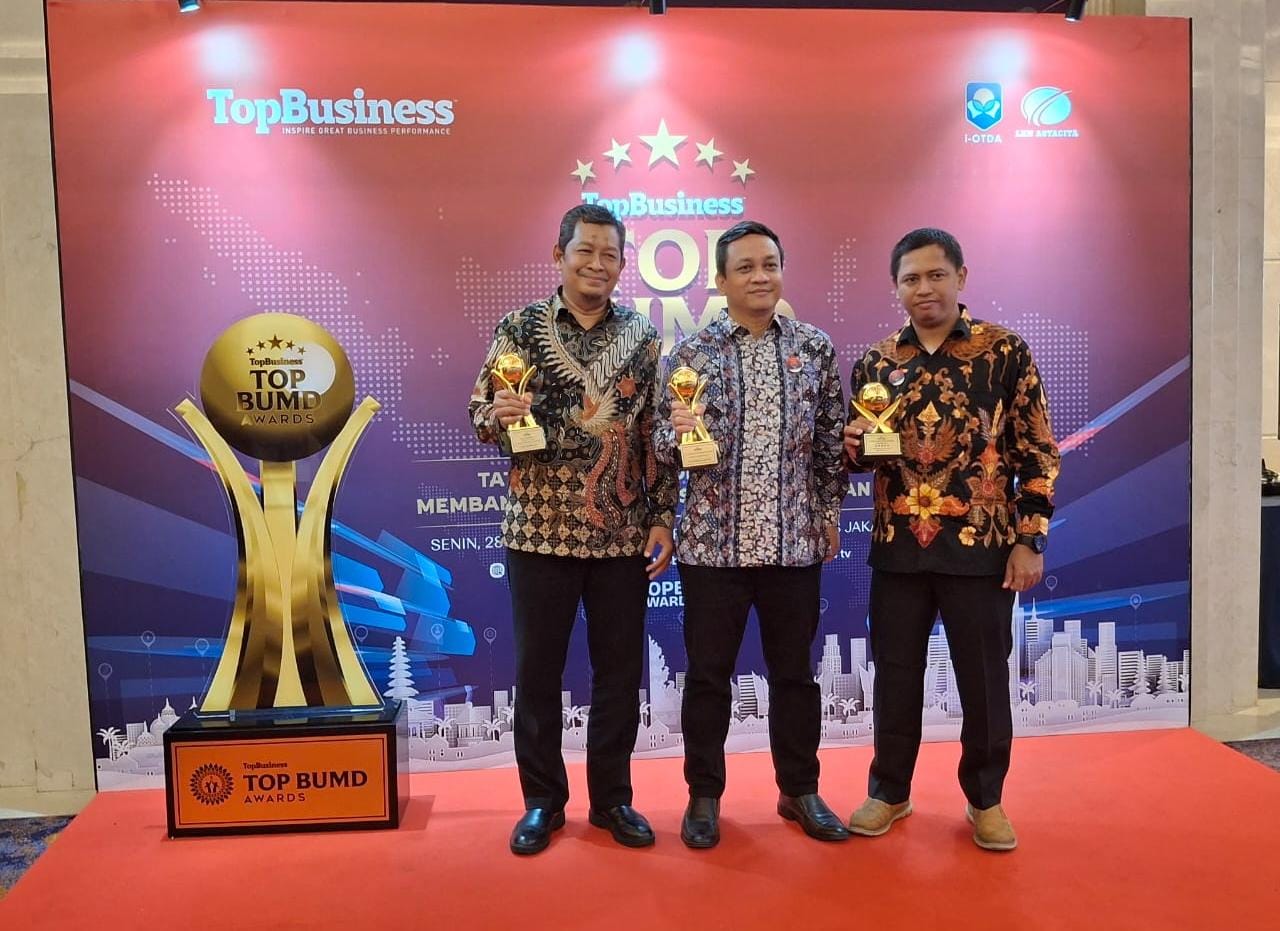 Kota Batik Raih 3 Penghargaan TOP BUMD Awards 2025