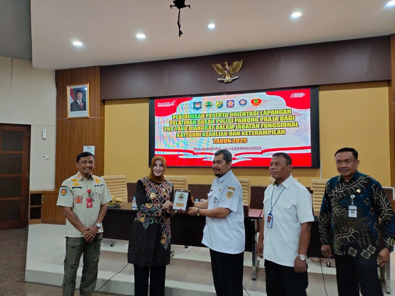 Kota Pekalongan Jadi Tuan Rumah Orientasi Pelatihan Dasar Satpol PP