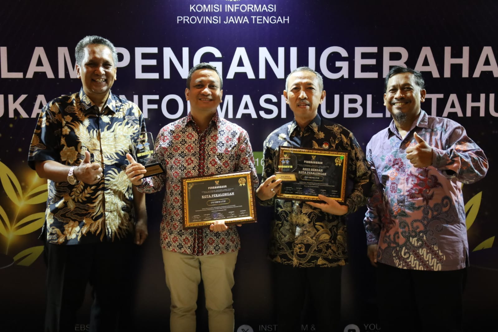 Kota Pekalongan Pertahankan Predikat Informatif Keterbukaan Informasi Publik Kota Pekalongan Pertahankan Predikat Informatif Keterbukaan Informasi Publik